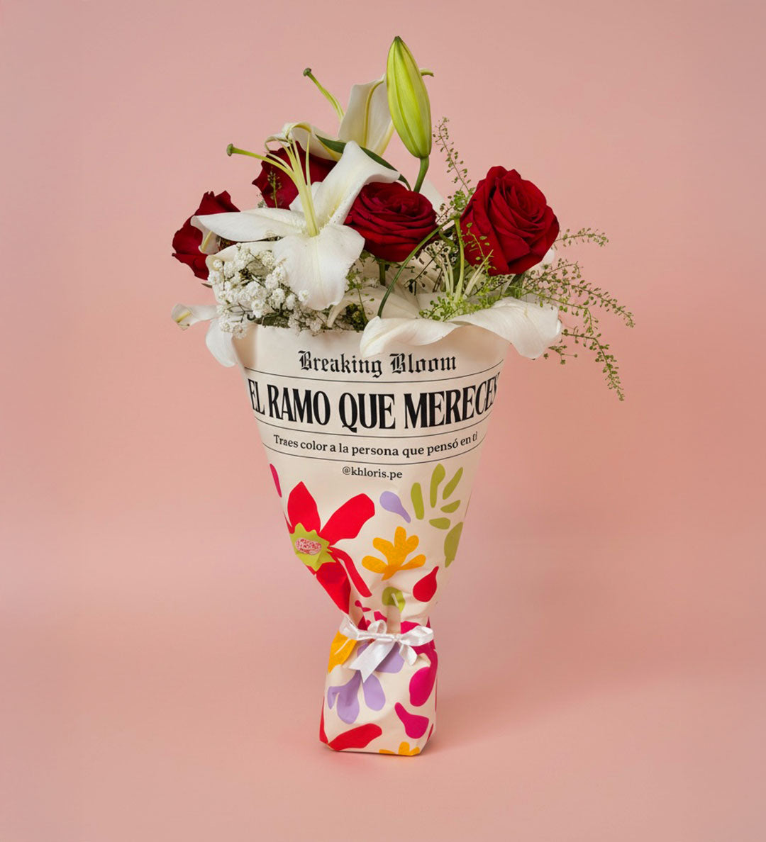 Ramo de Rosas y Lirios