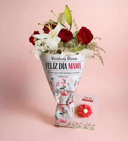 Rosas y Lirios para mamá