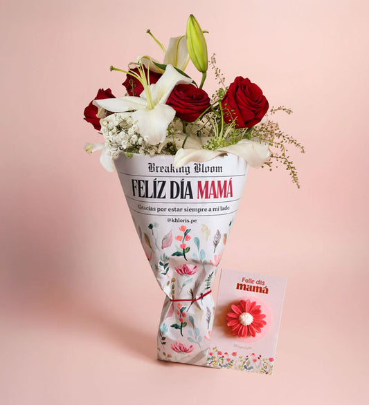 Rosas y Lirios para mamá